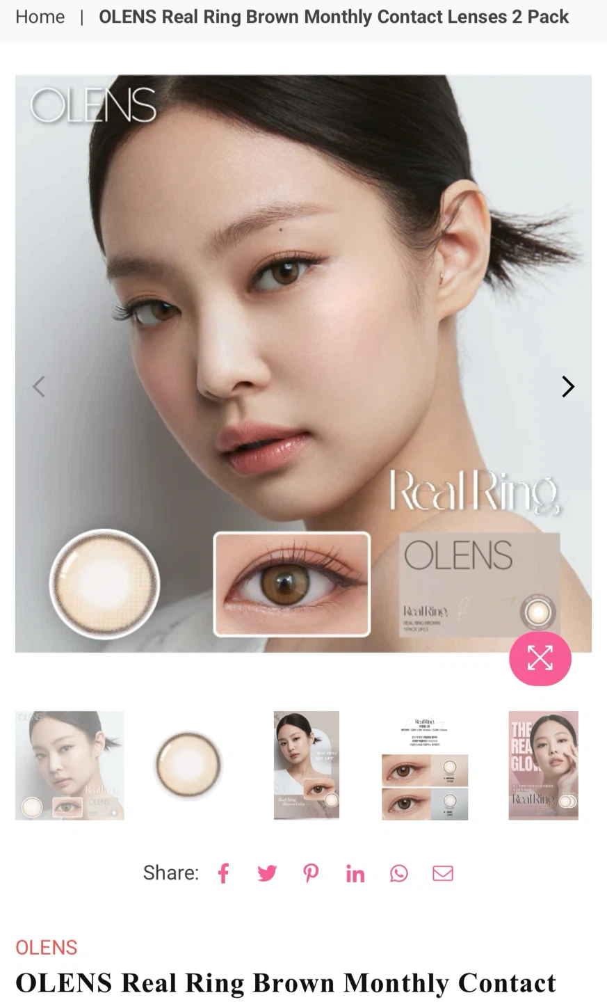 Olens Real Ring Brown 1 month