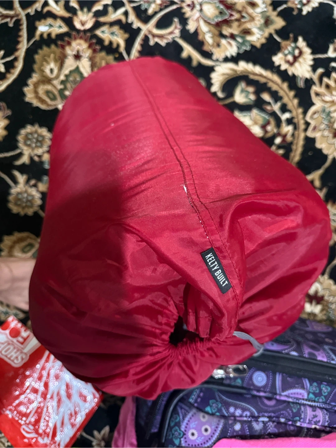Kelty Built Red Sleeping Bag
