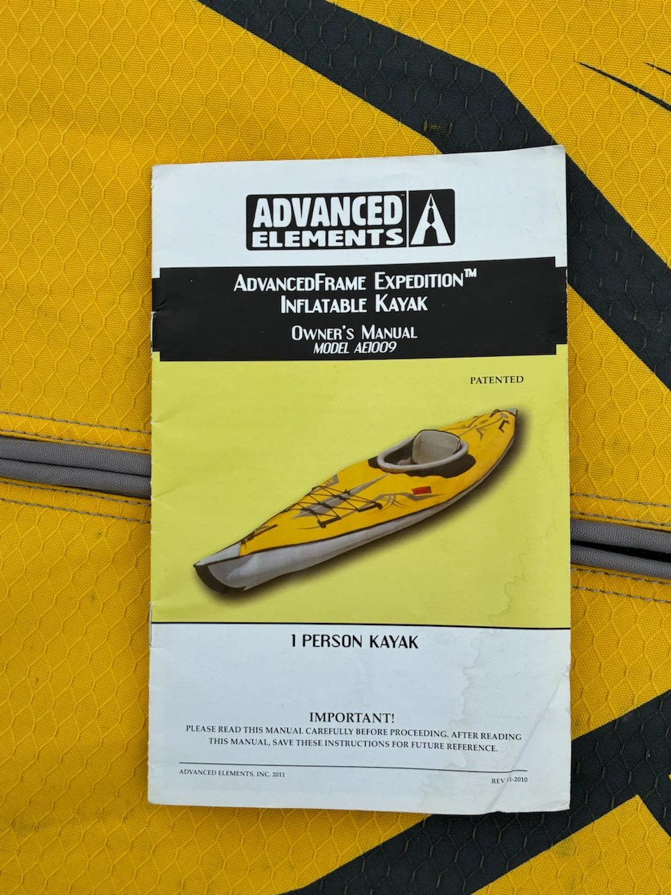Advanced Elements AdvancedFrame Expedition Inflatable Kayak