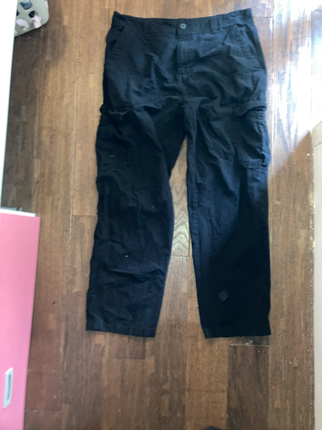 Black Cargo Pants - photo 3