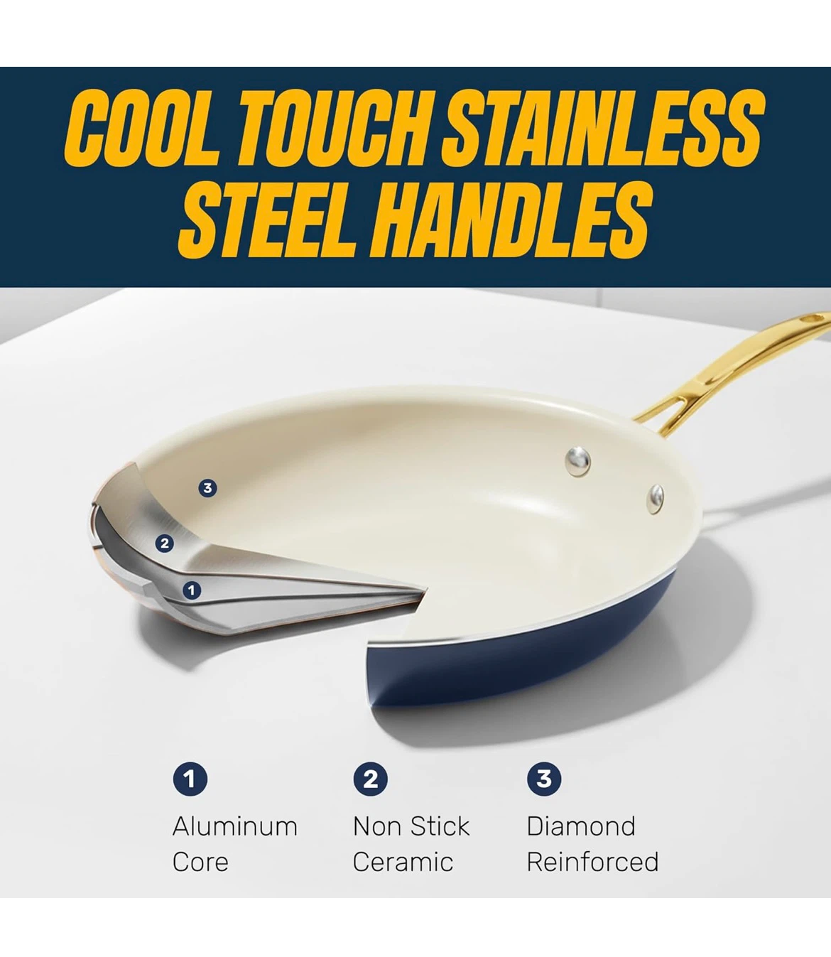 15-Piece Ceramic Cookware Set with Utensils - photo 5