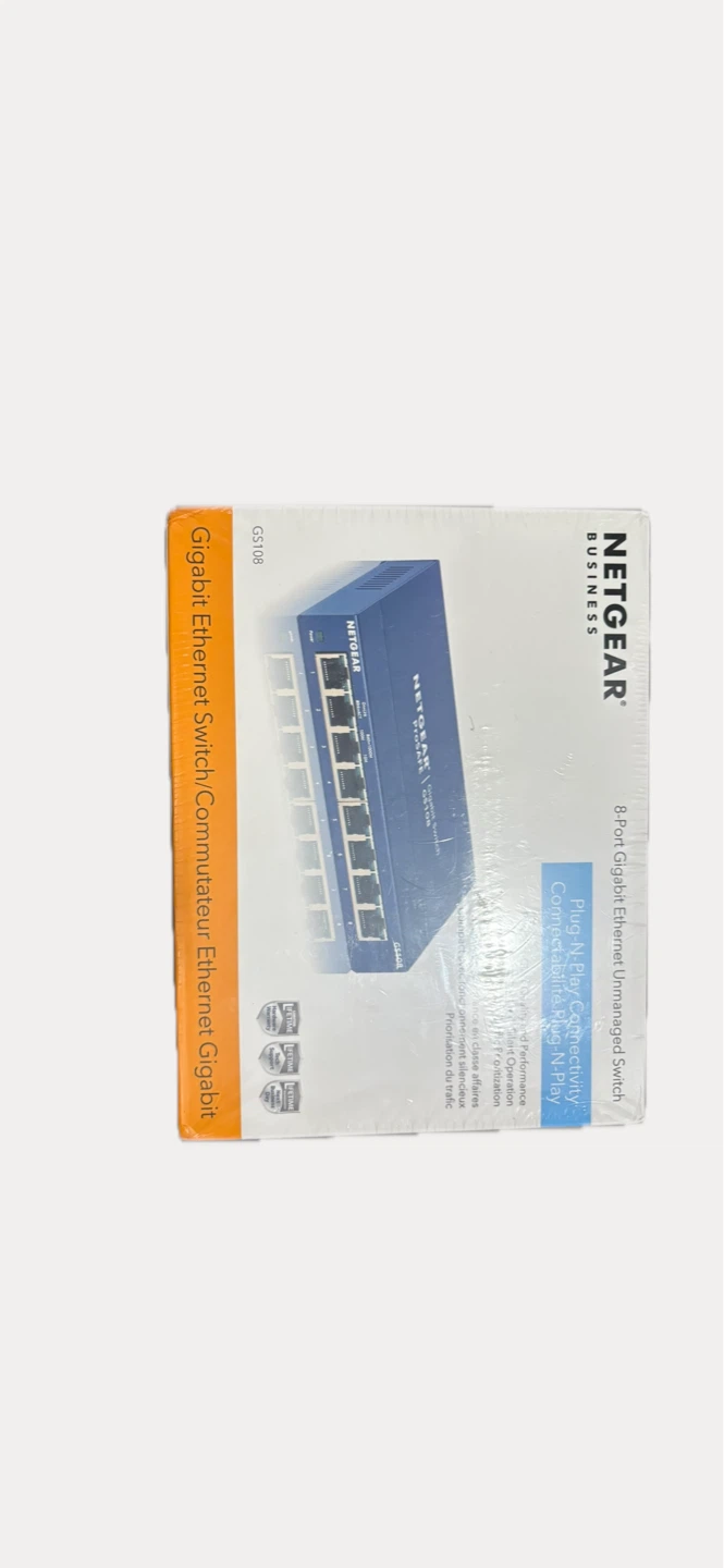 NETGEAR 8-Port Gigabit Unmanaged Ethernet Switch