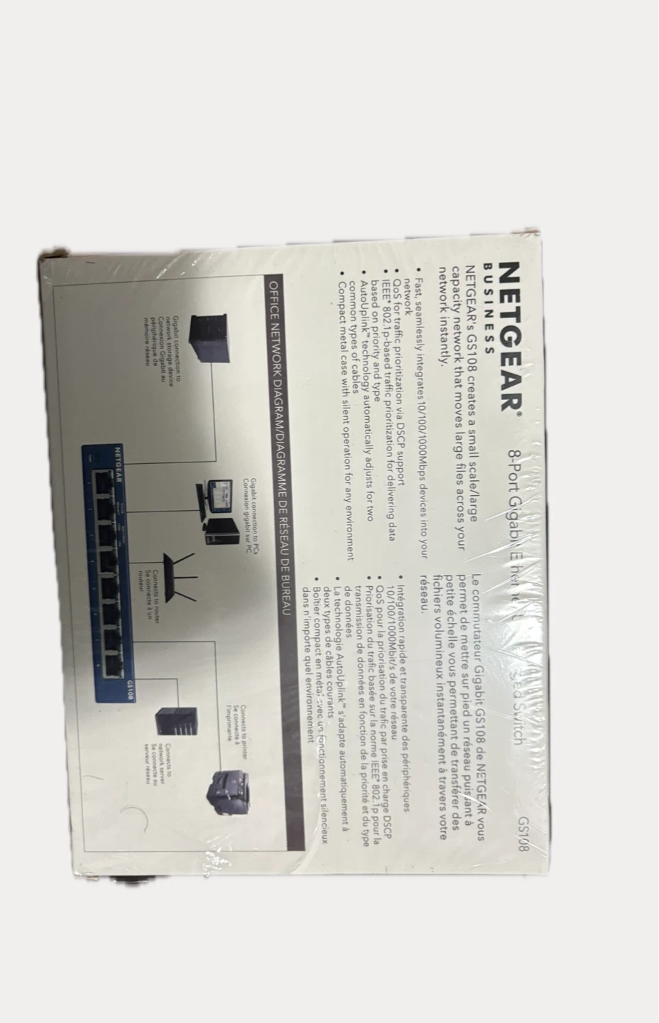 NETGEAR 8-Port Gigabit Unmanaged Ethernet Switch - photo 2