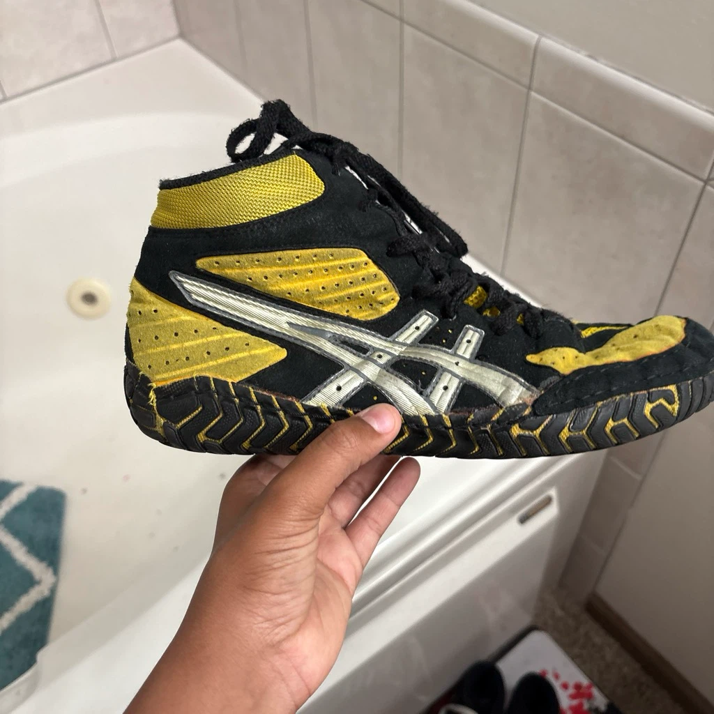 rare asics aggresor 2012 size 9 - photo 3