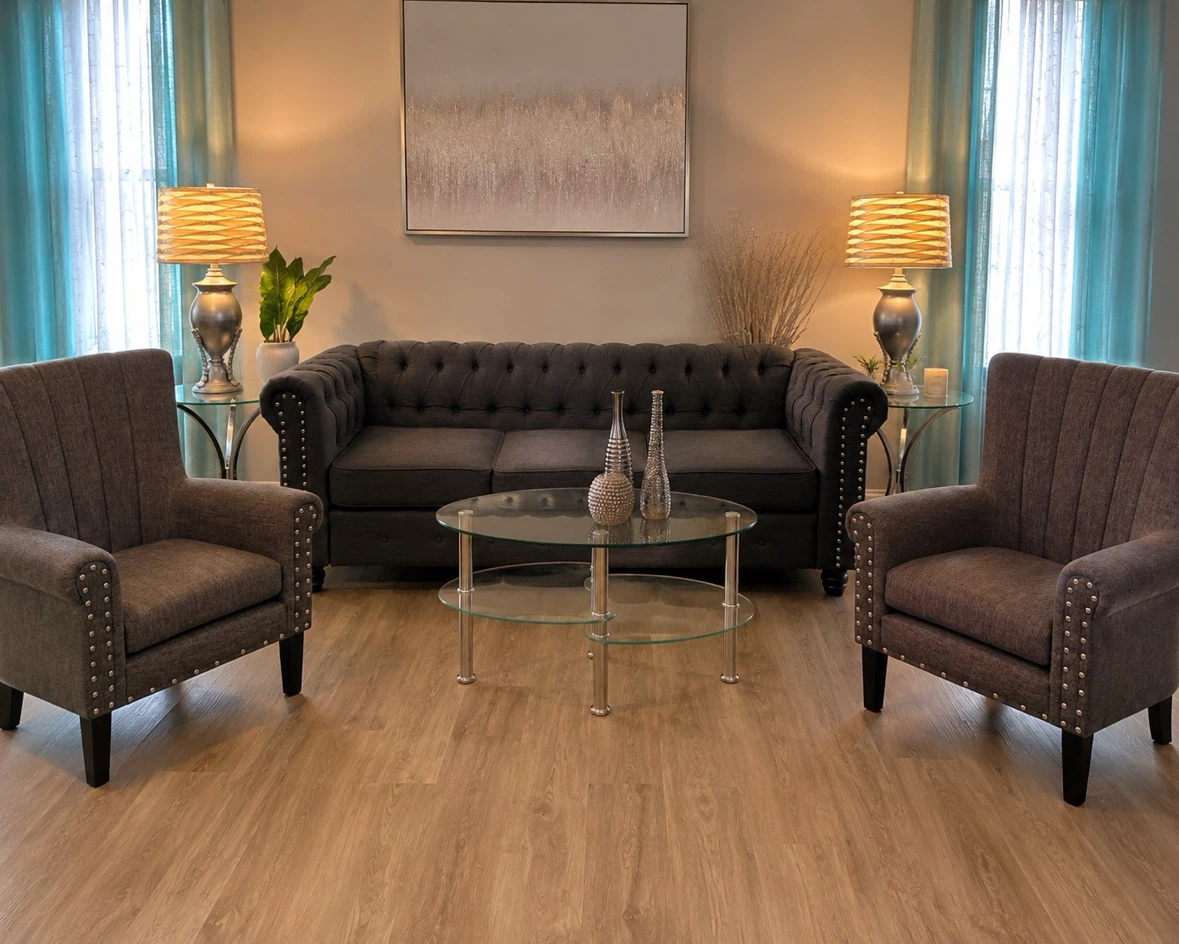 Complete Modern Living Room Set!!