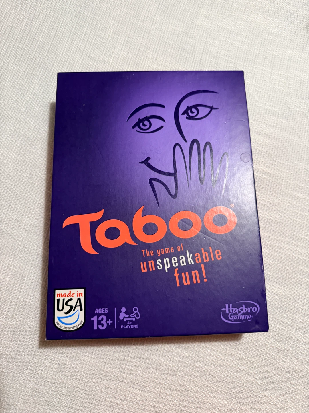 Taboo The Game of Unspeakable Fun! Board Game