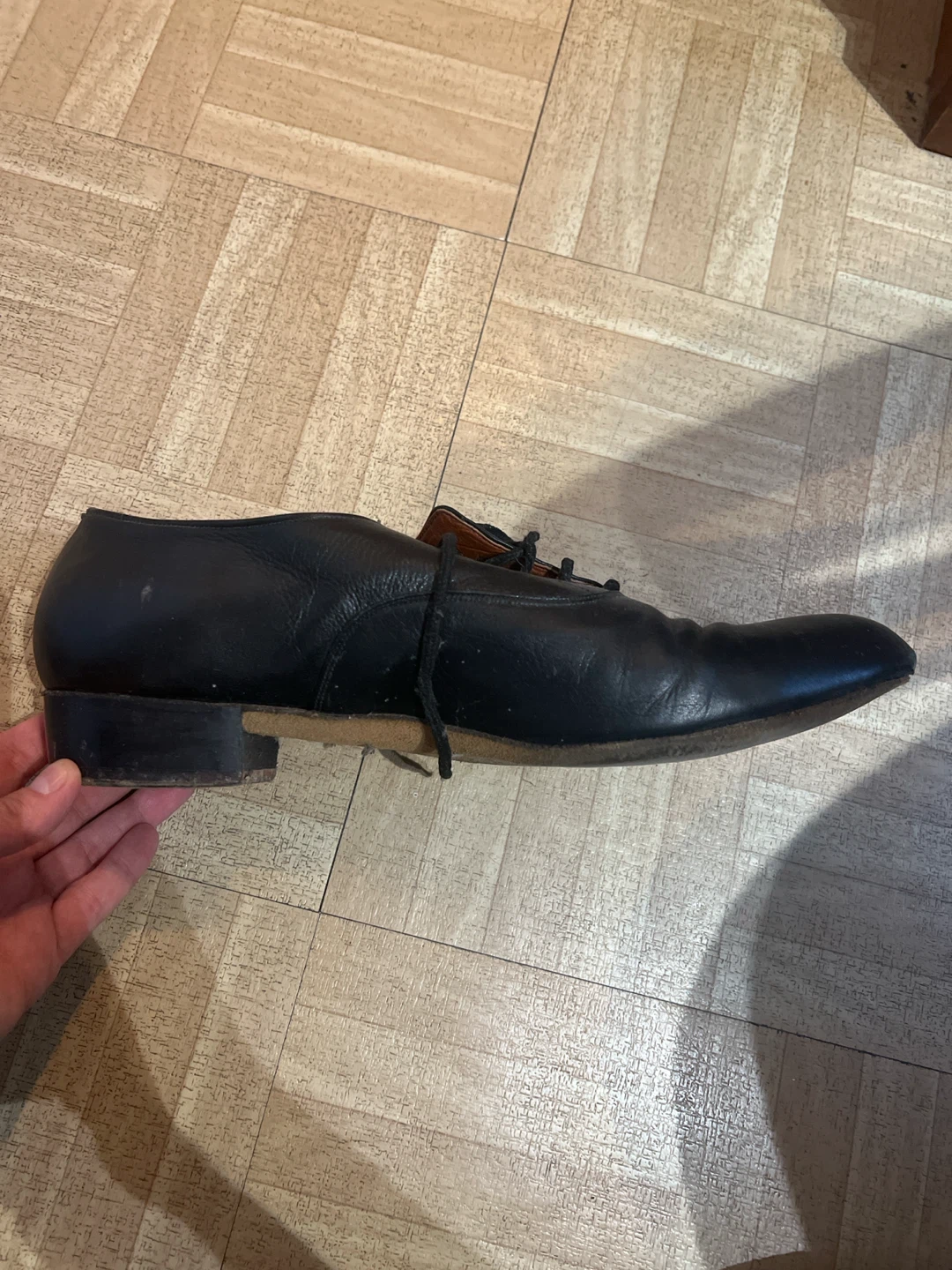 RINO'S Handmade Black Leather Dress Shoes - photo 2