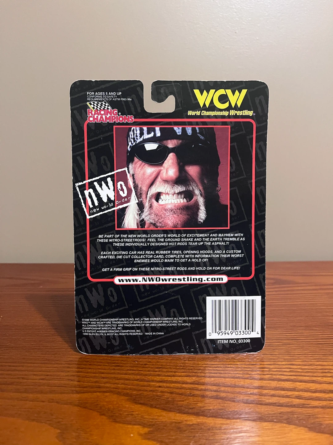 VINTAGE (1998) RACING CHAMPIONS NWO BUFF BAGWELL diecast car - photo 2