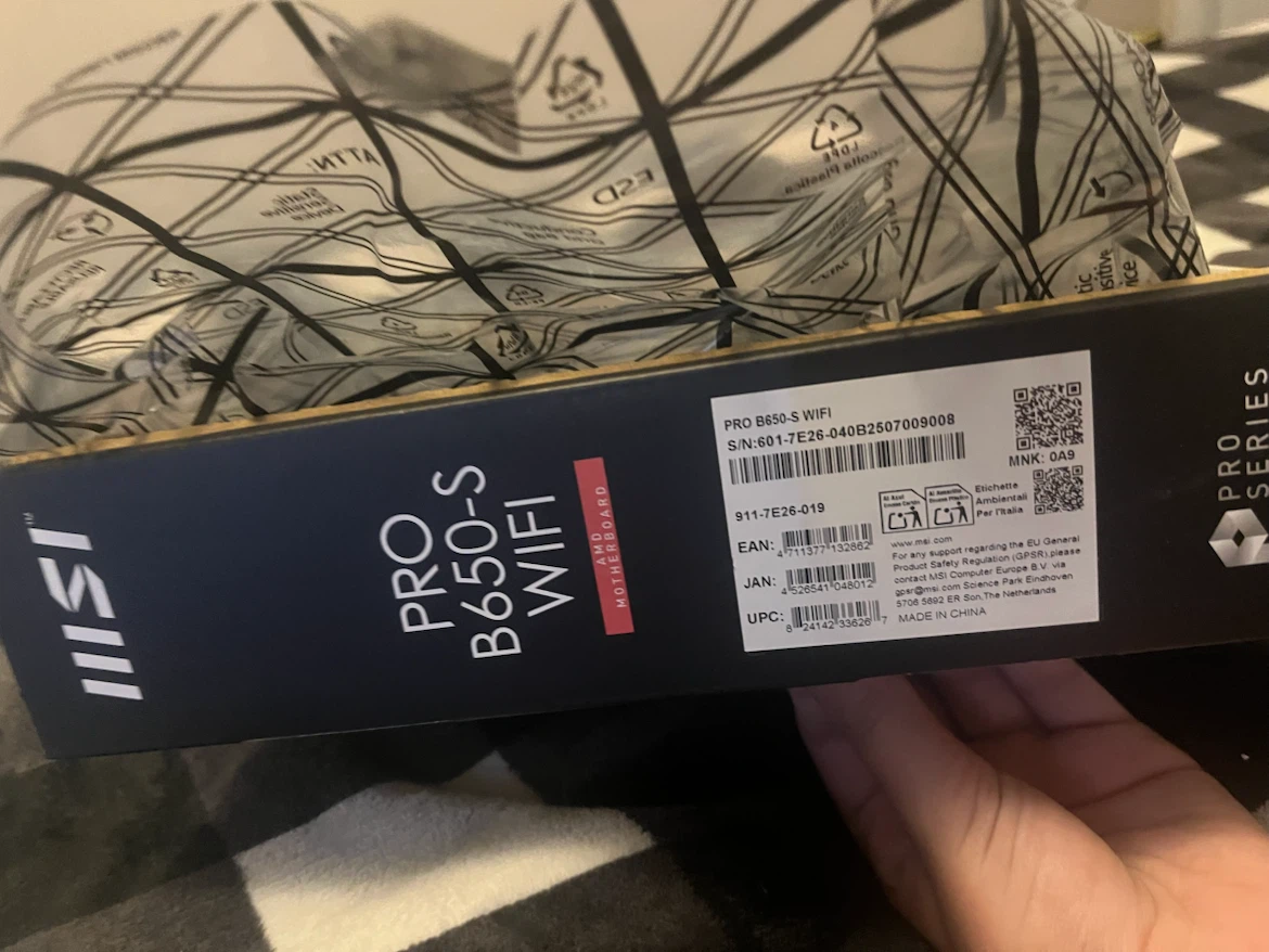Pro series b650-s wifi msi - photo 2