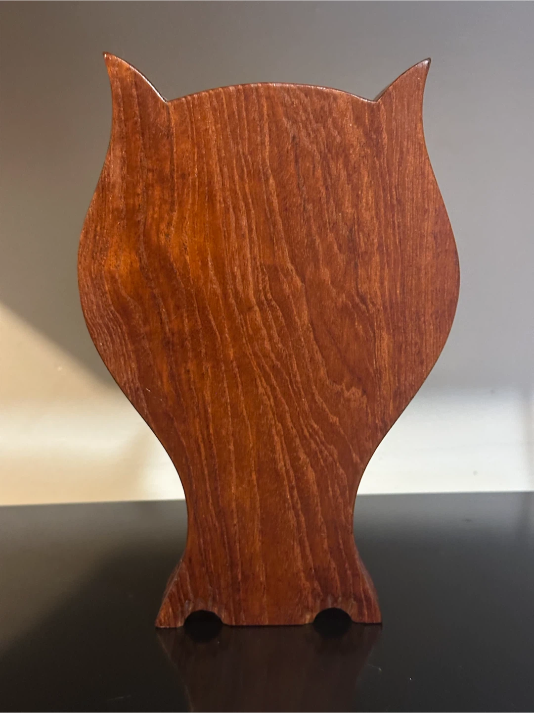 Rare Mid Century Signed Teak Owl by Don Head - photo 4