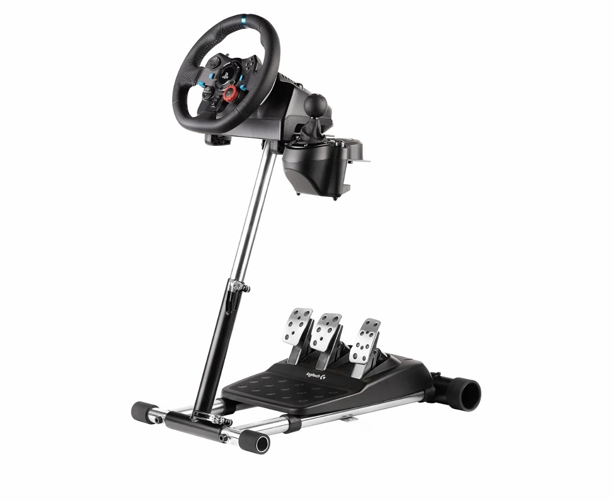 Logitech G923 Racing Wheel with Shifter with Wheel Stand Pro