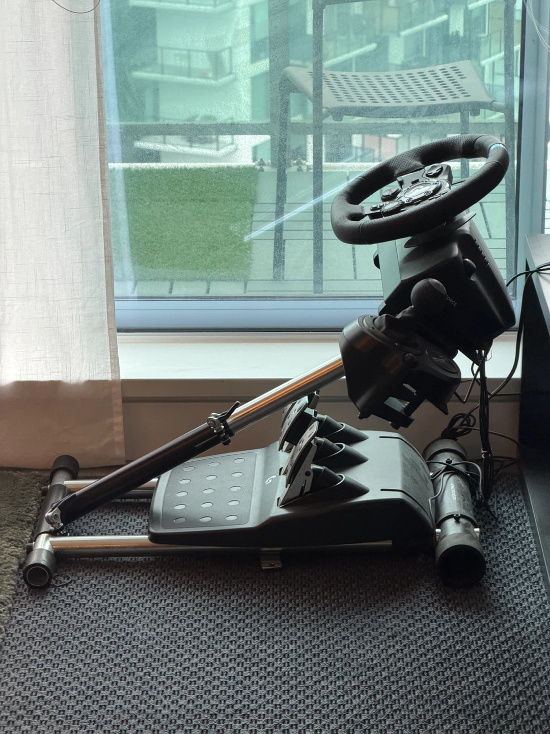 Logitech G923 Racing Wheel with Shifter with Wheel Stand Pro - photo 2