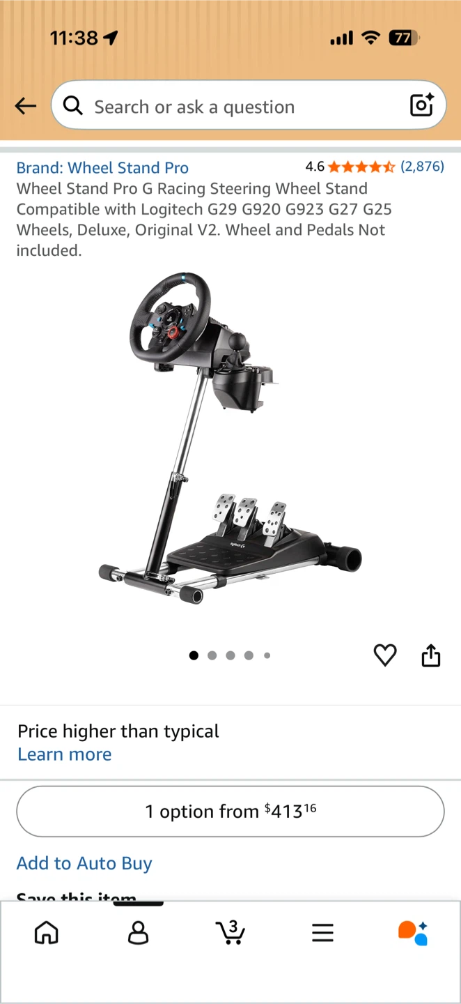 Logitech G923 Racing Wheel with Shifter with Wheel Stand Pro - photo 4