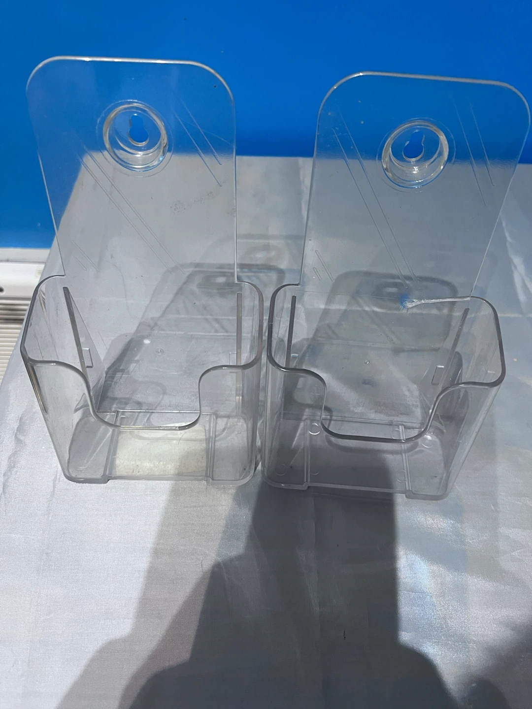 Clear Plastic Brochure Holders - Set of 2 - photo 2