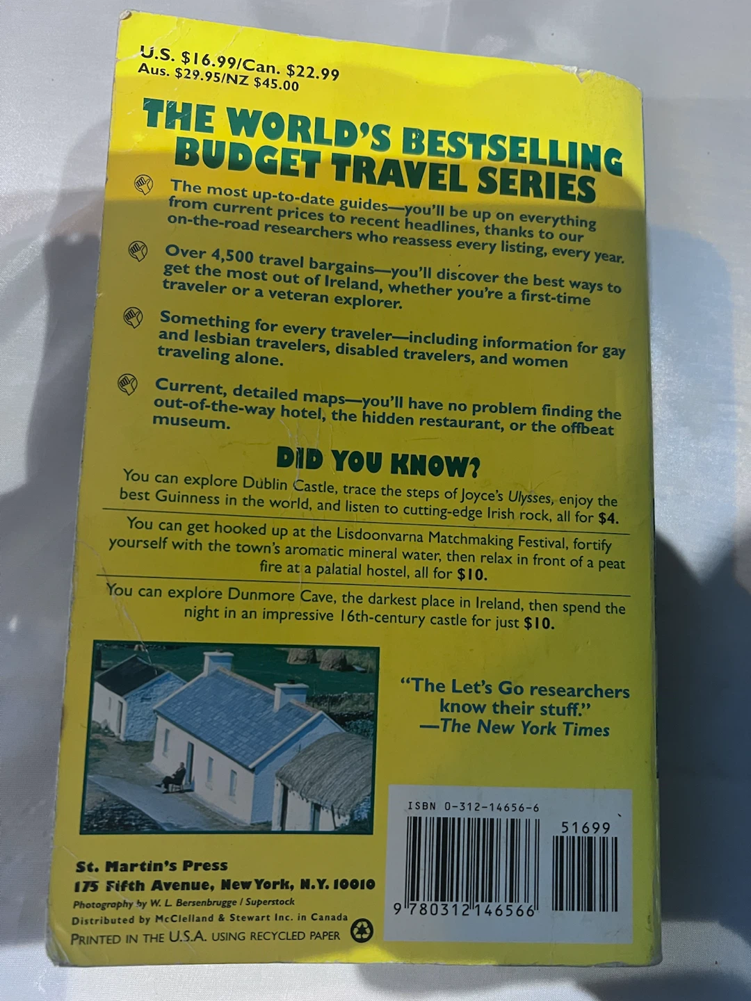 Let's Go The Budget Guide to Ireland 1997 - photo 2