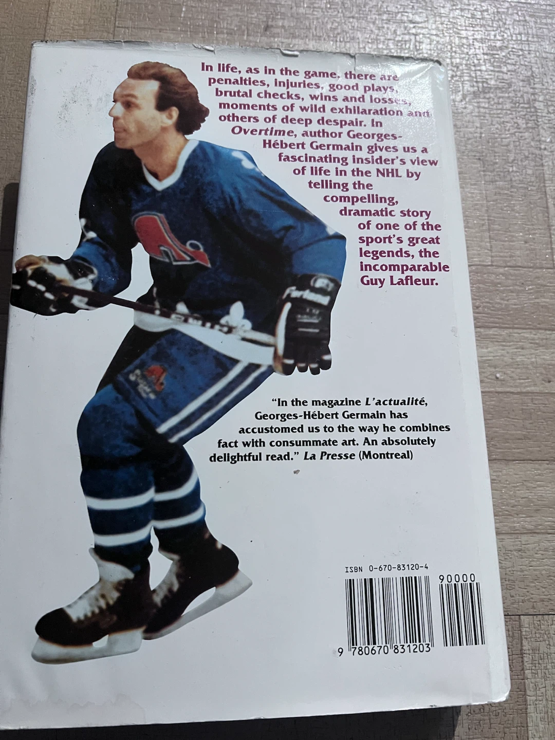The Legend of Guy Lafleur Book by Georges-Hébert Germain - photo 2