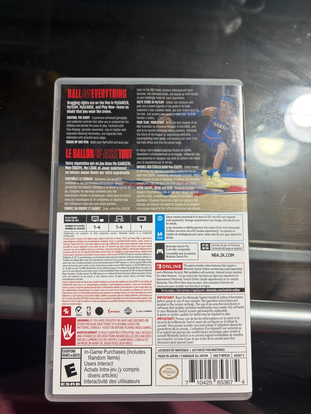 NBA 2K26 Nintendo Switch Game - photo 3