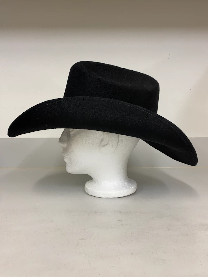 Black Cowboy Hat with Decorative Band - photo 4