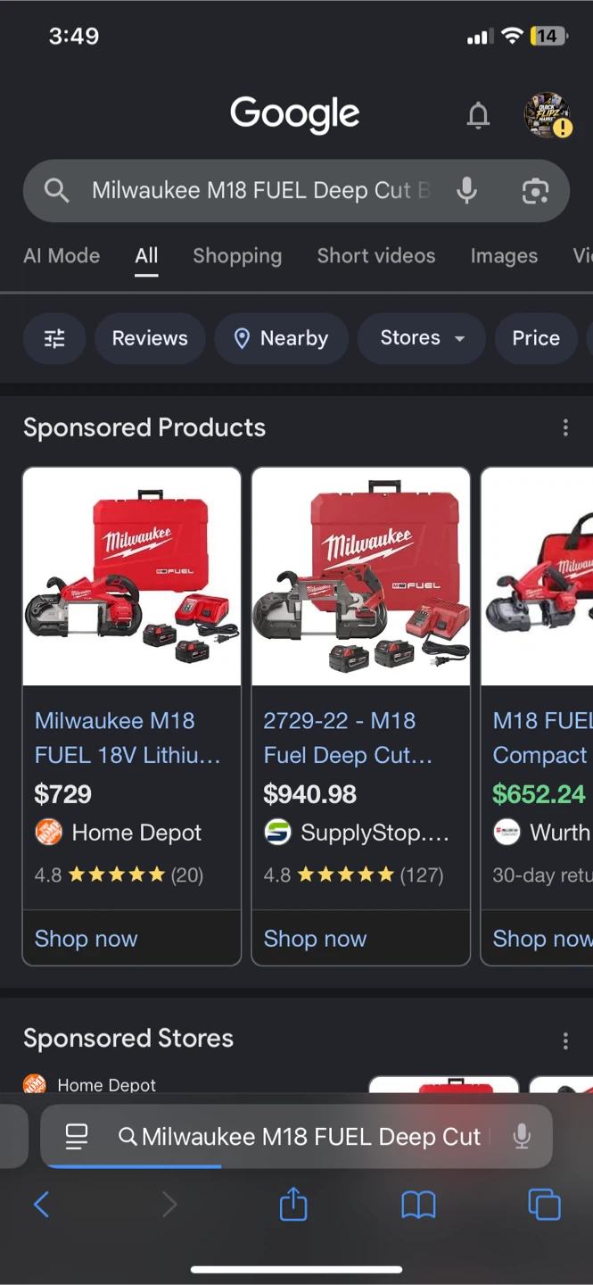 Milwaukee 2729-22 M18 FUEL Deep Cut Band Saw Kit. - photo 5