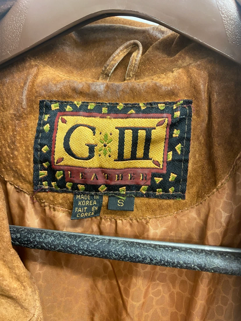 G III Leather Suede Fringe Jacket - photo 4