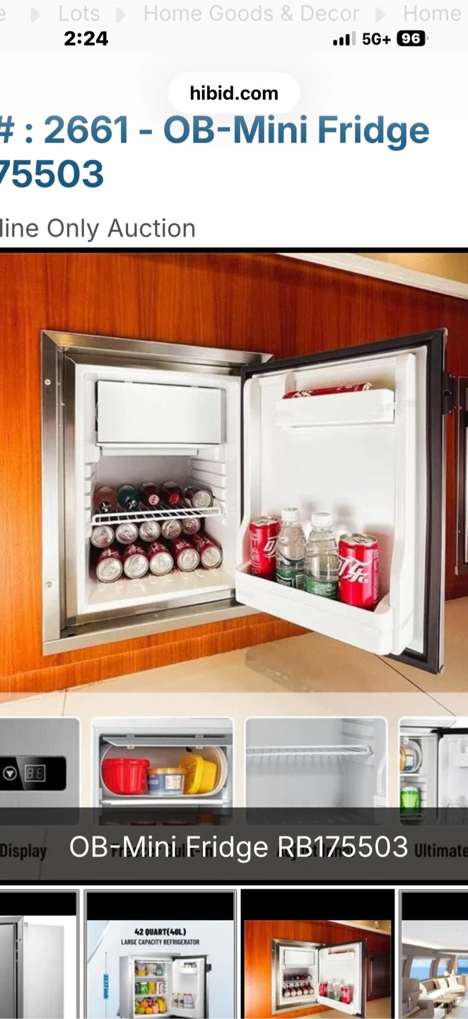 CIGREEN OB-Mini Fridge RB175503 - photo 2