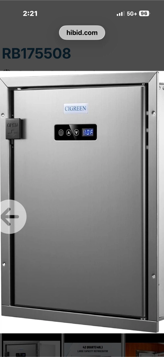 CIGREEN OB-Mini Fridge RB175503 - photo 3