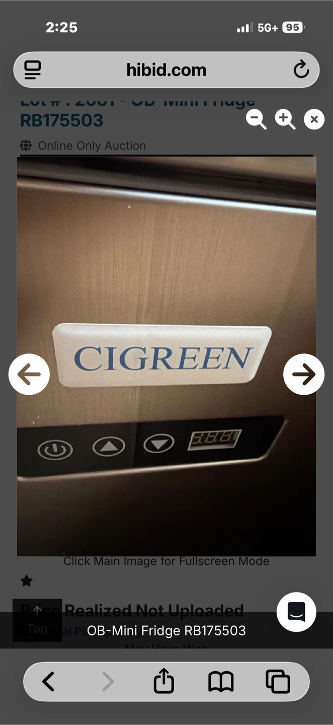 CIGREEN OB-Mini Fridge RB175503 - photo 5