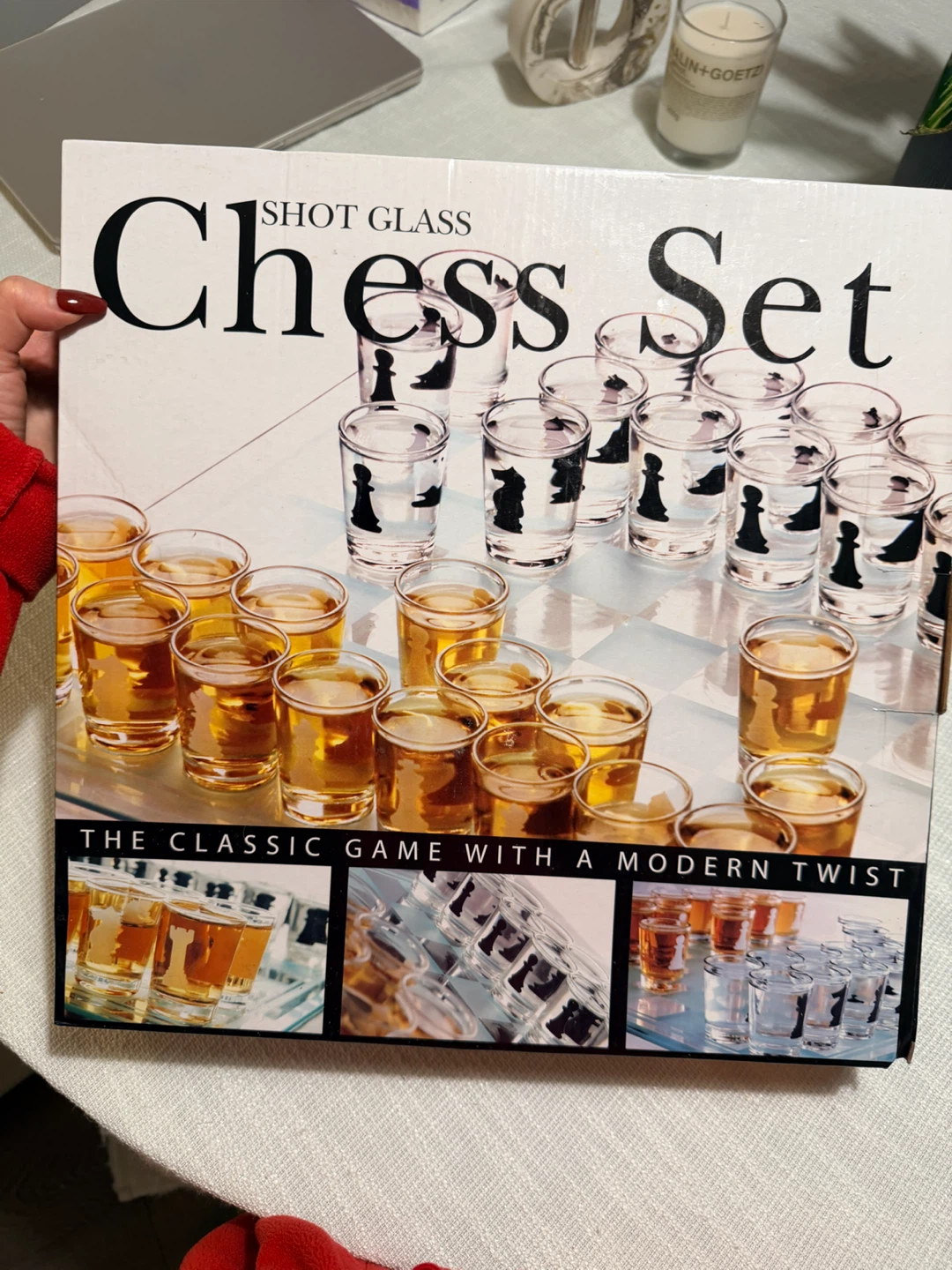 Shot Glass Chess Set