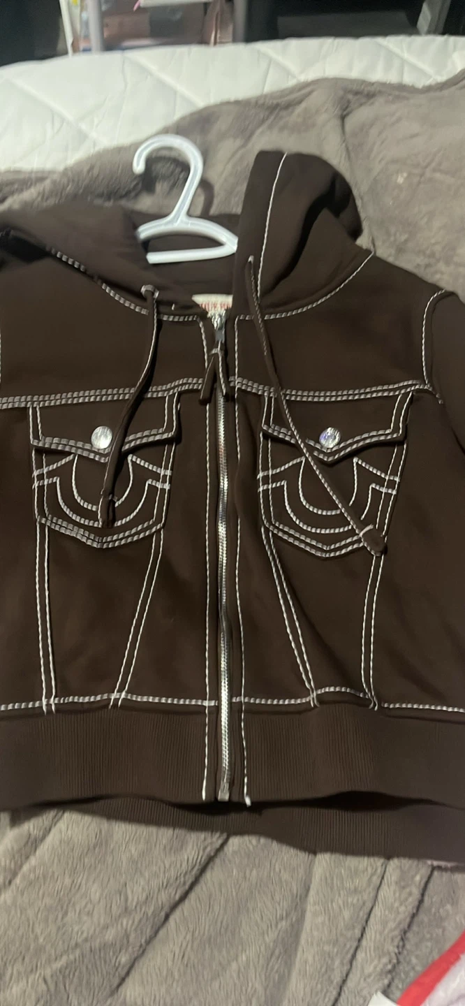 True Religion Zip-Up Hoodie
