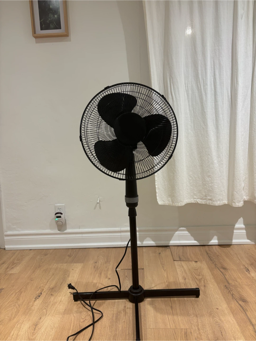 Black Standing Fan - photo 2