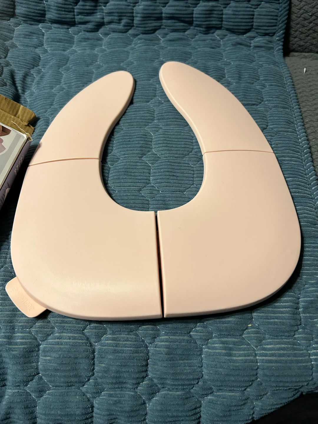 New-Jool Baby Pink Foldable Potty Seat with Travel Bag - photo 4