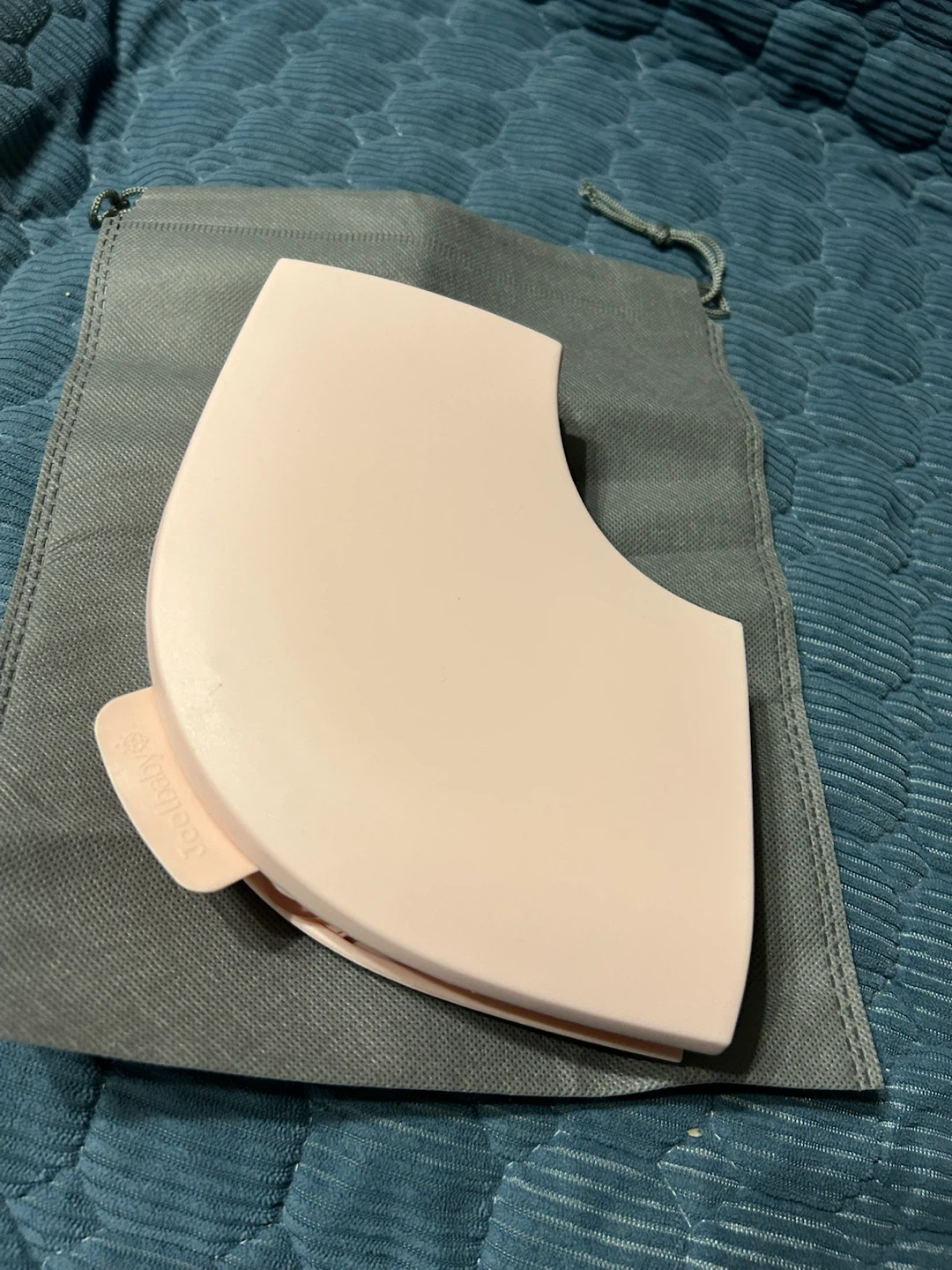 New-Jool Baby Pink Foldable Potty Seat with Travel Bag - photo 5