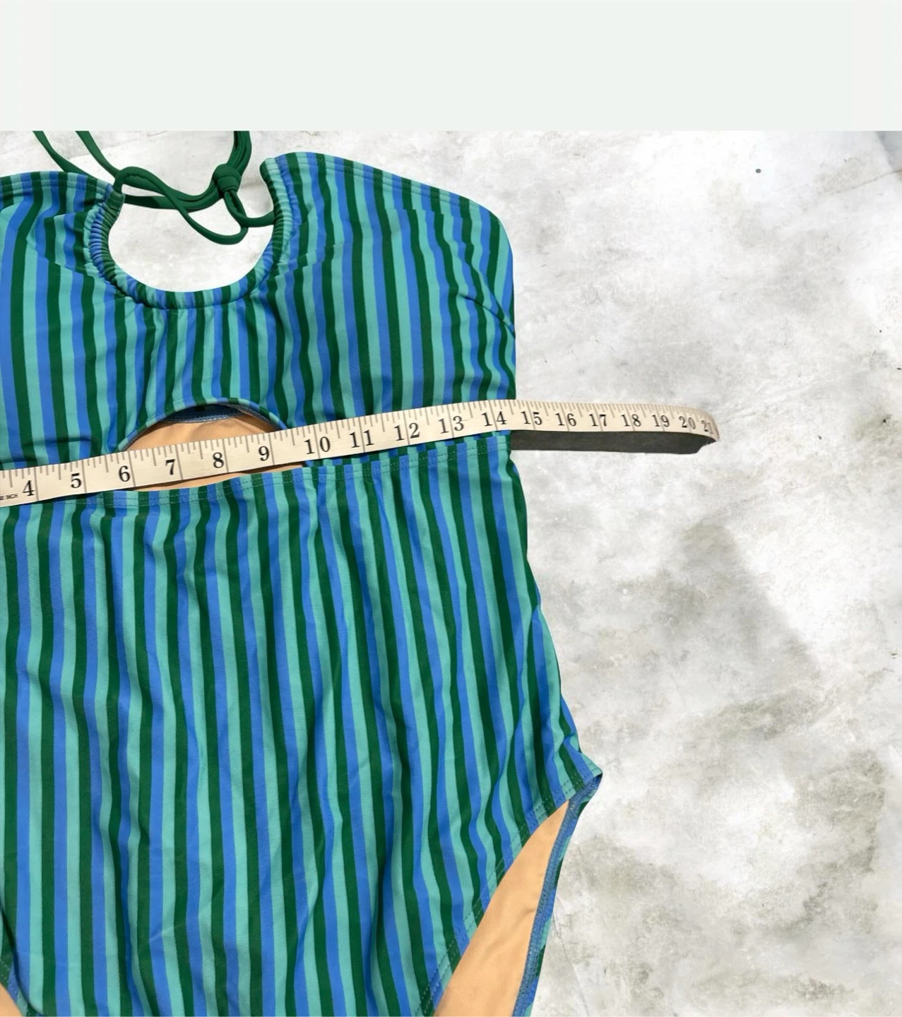BMJL Striped One-Piece Swimsuit XL - photo 3