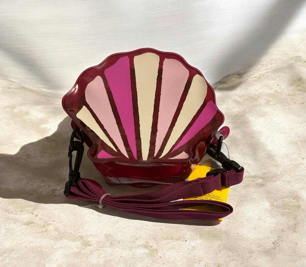 Sour Squad Shell Crossbody Bag - Pink/Cream - photo 2
