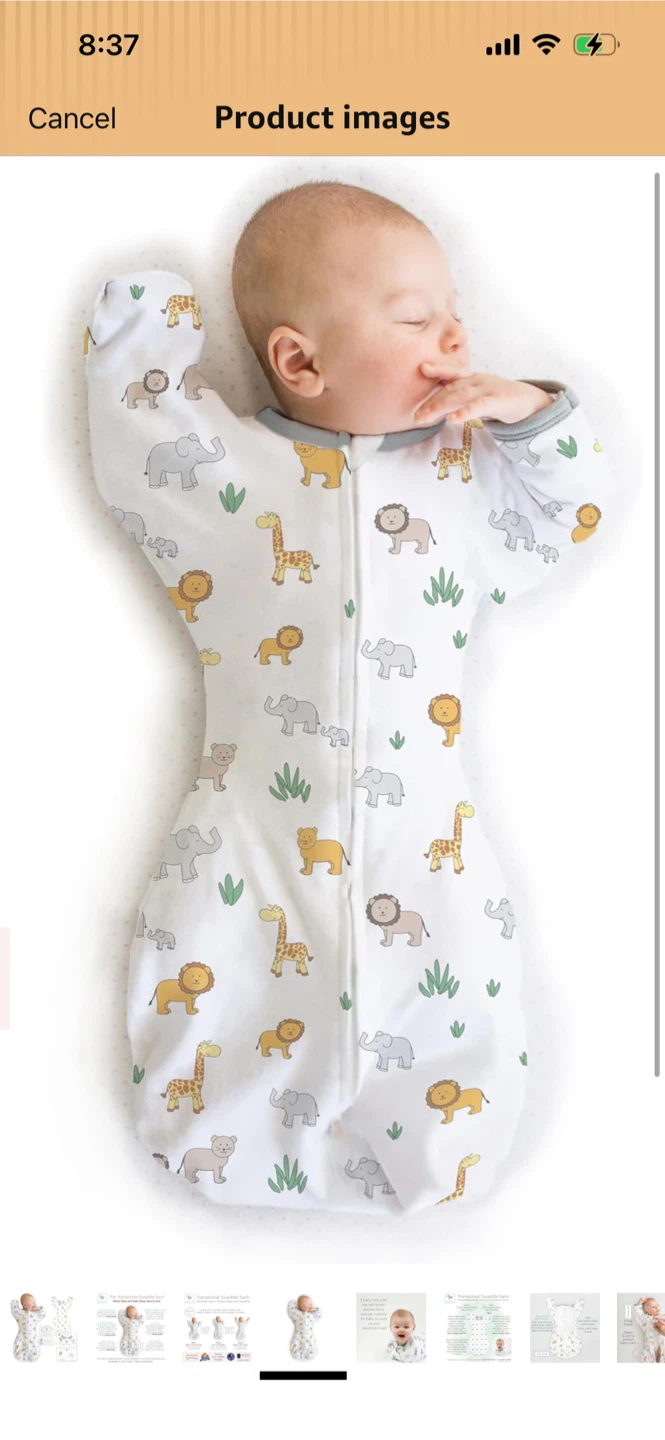 New-Halo Baby Transitional Swaddle Sack - Medium