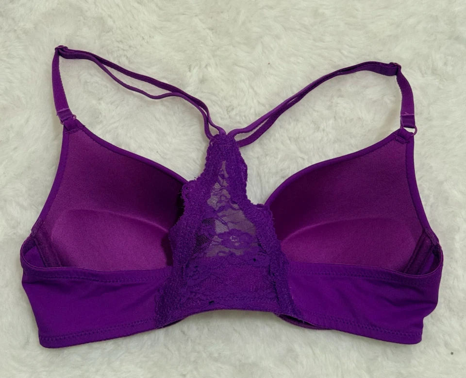 Purple Push-Up Bra - photo 2