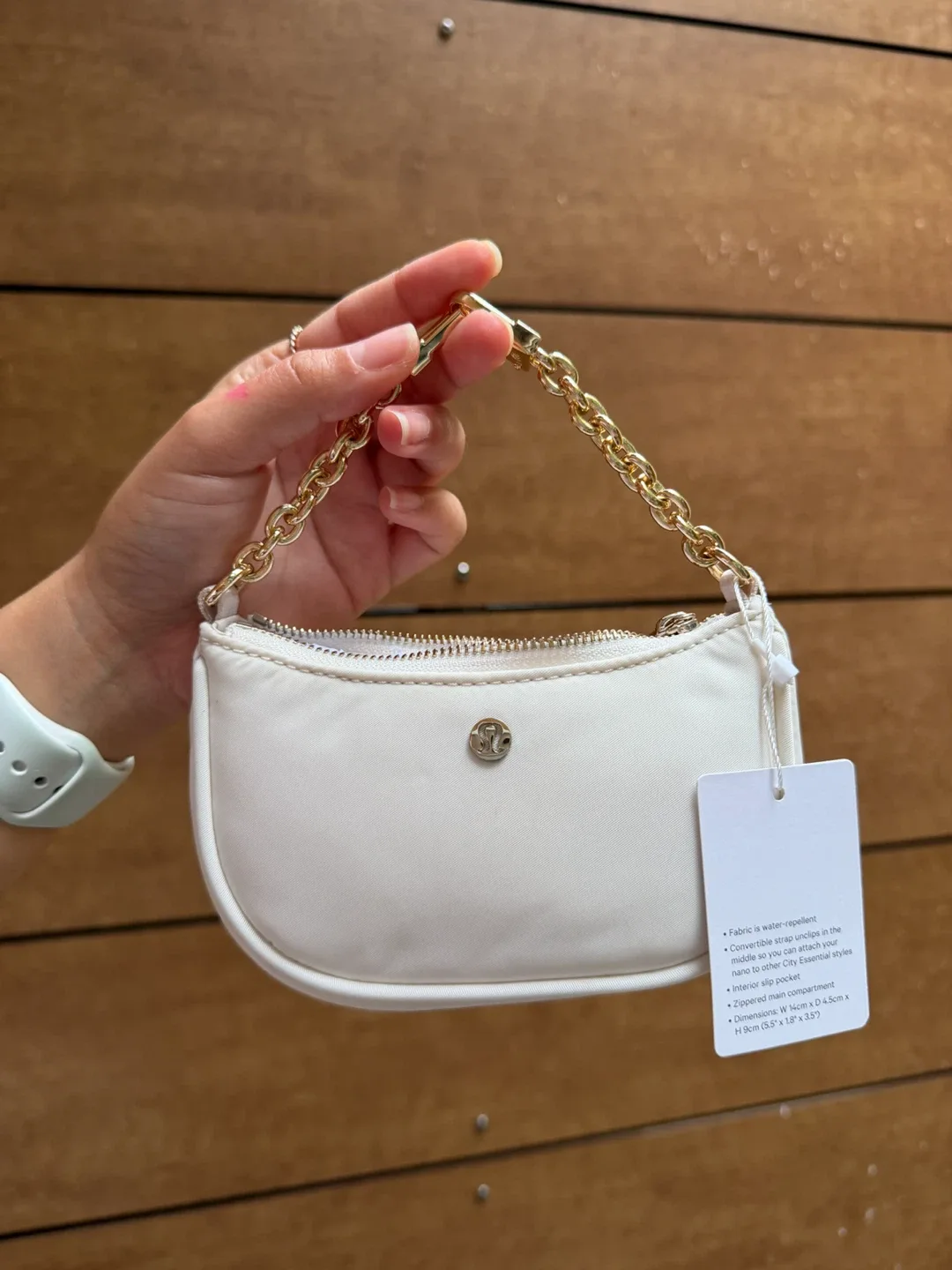 Lululemon City Essentials Nano Shoulder Bag White - photo 2