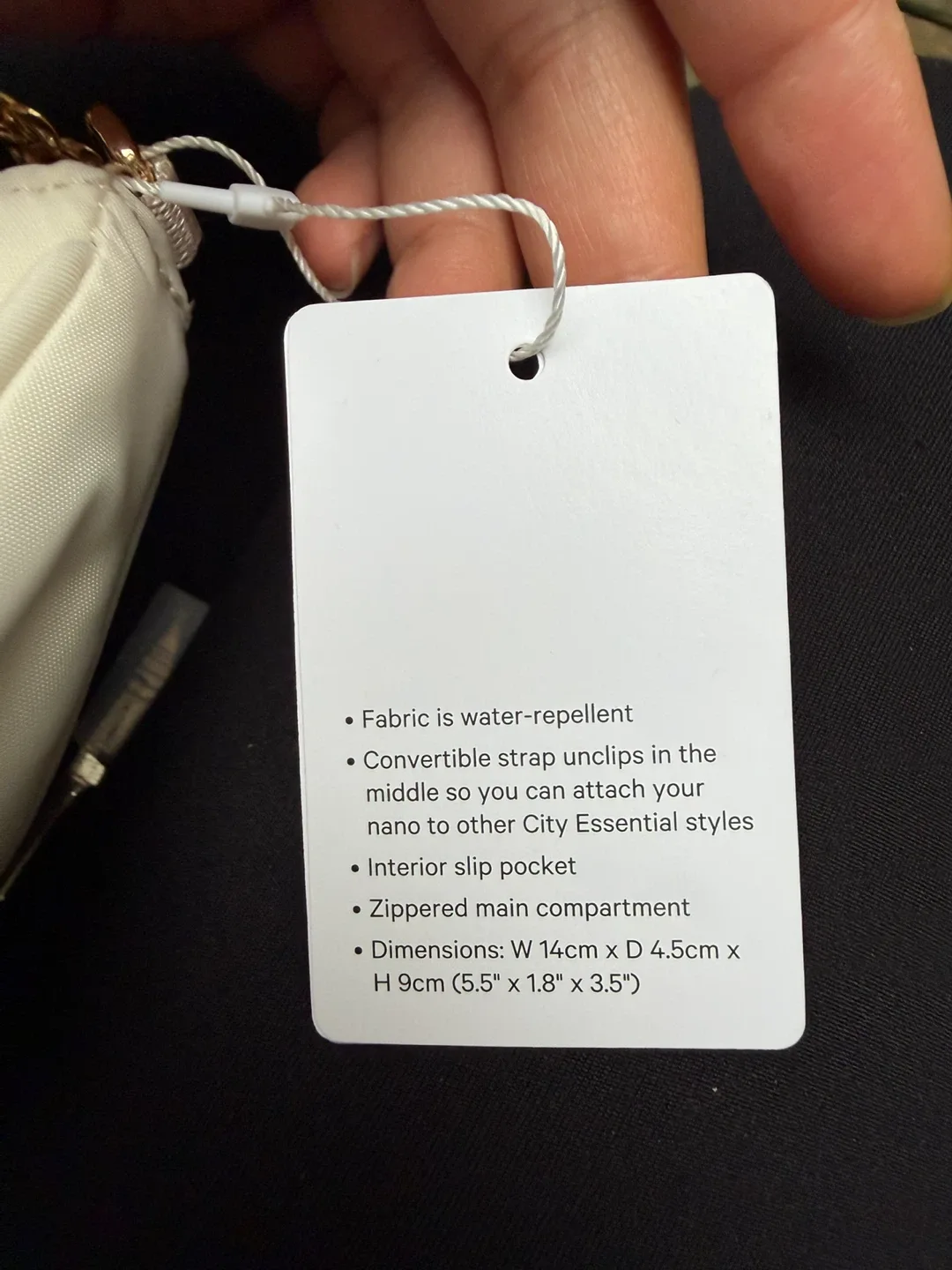 Lululemon City Essentials Nano Shoulder Bag White - photo 5