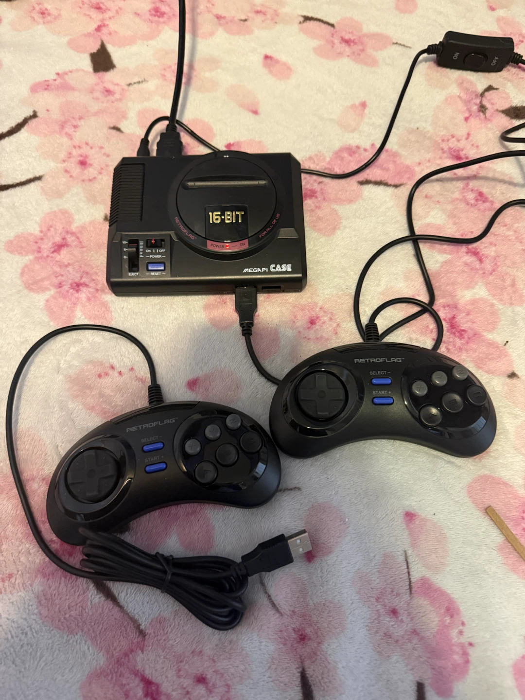 Retroflag MegaPi Case 16-Bit Console with 2 Controllers