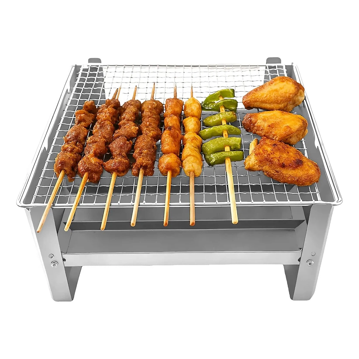 HOOFENI Portable Stainless Steel Grill with Tote Bag - photo 4