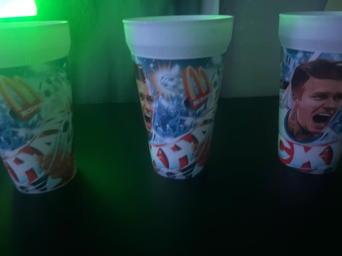 McDonald's The Flash Movie Cups (Set of 3)