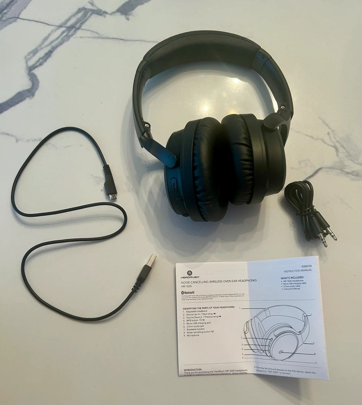 New! Headrush HRF 5020 Noise-Cancelling Wireless Headphones - photo 3