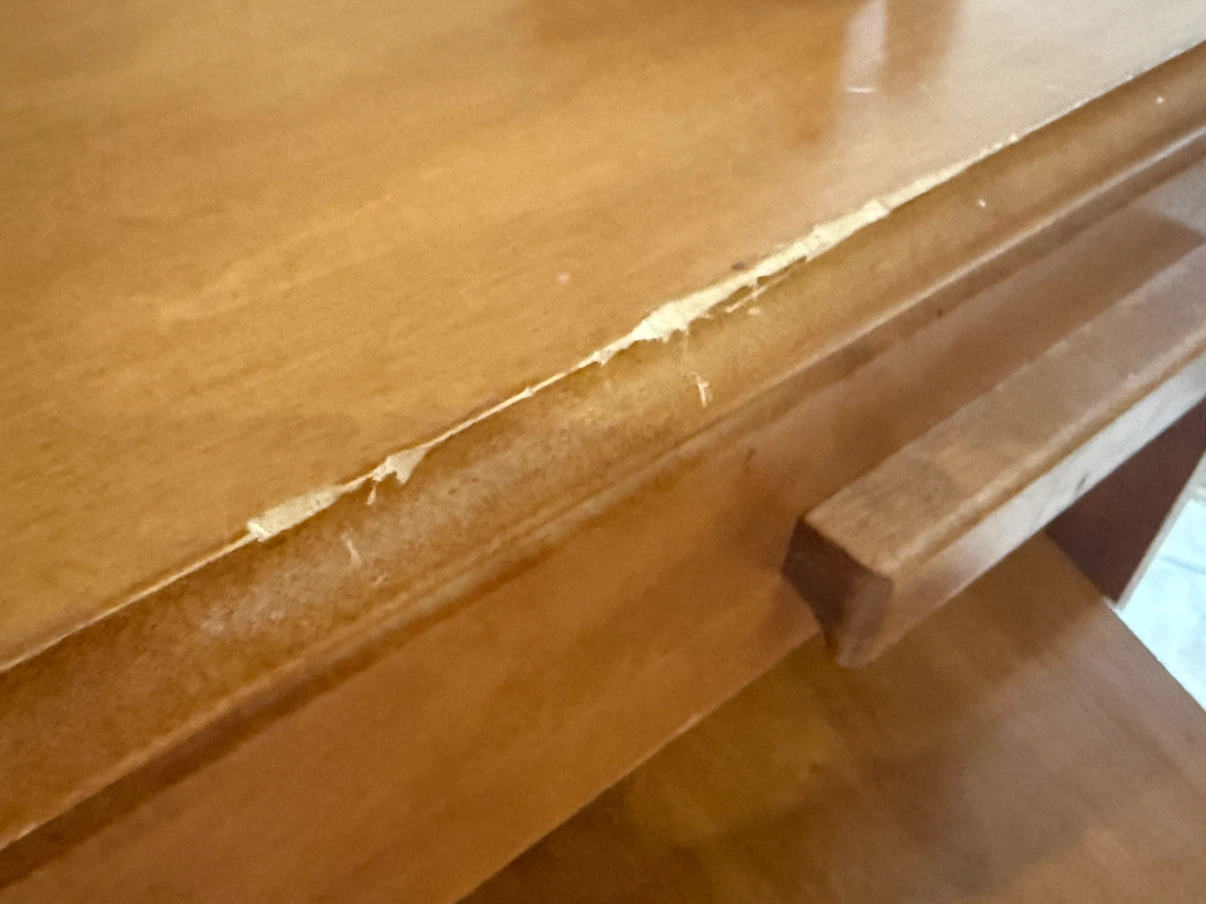 Children’s Wooden l Desk with Chair - photo 2
