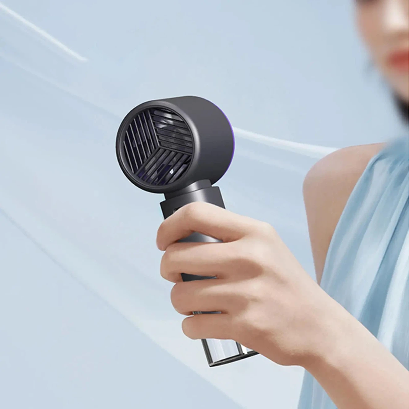 Handheld High-Speed Fan with Mister - photo 4
