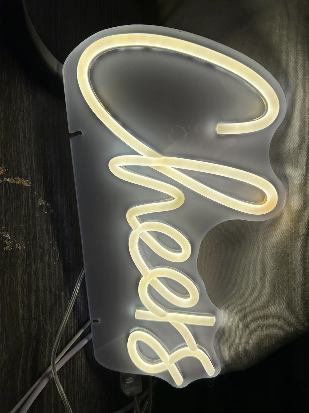 New-LED Neon "Cheers" Sign