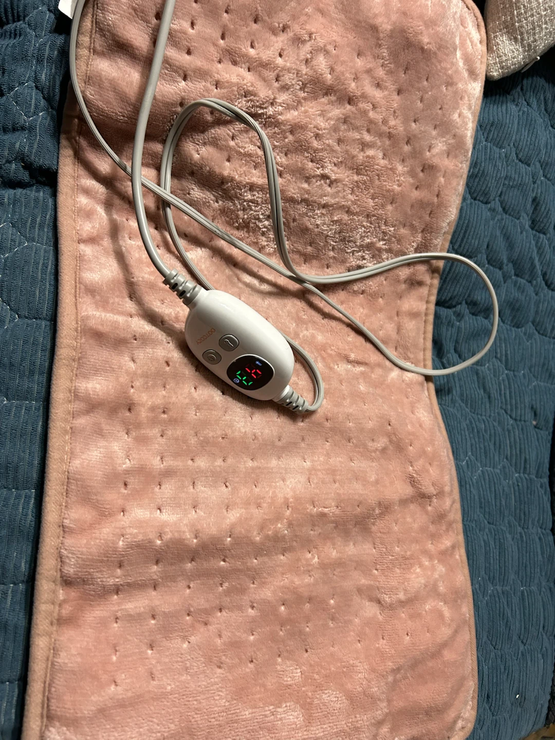 New- Electric Heating Pad Pink ! - photo 2