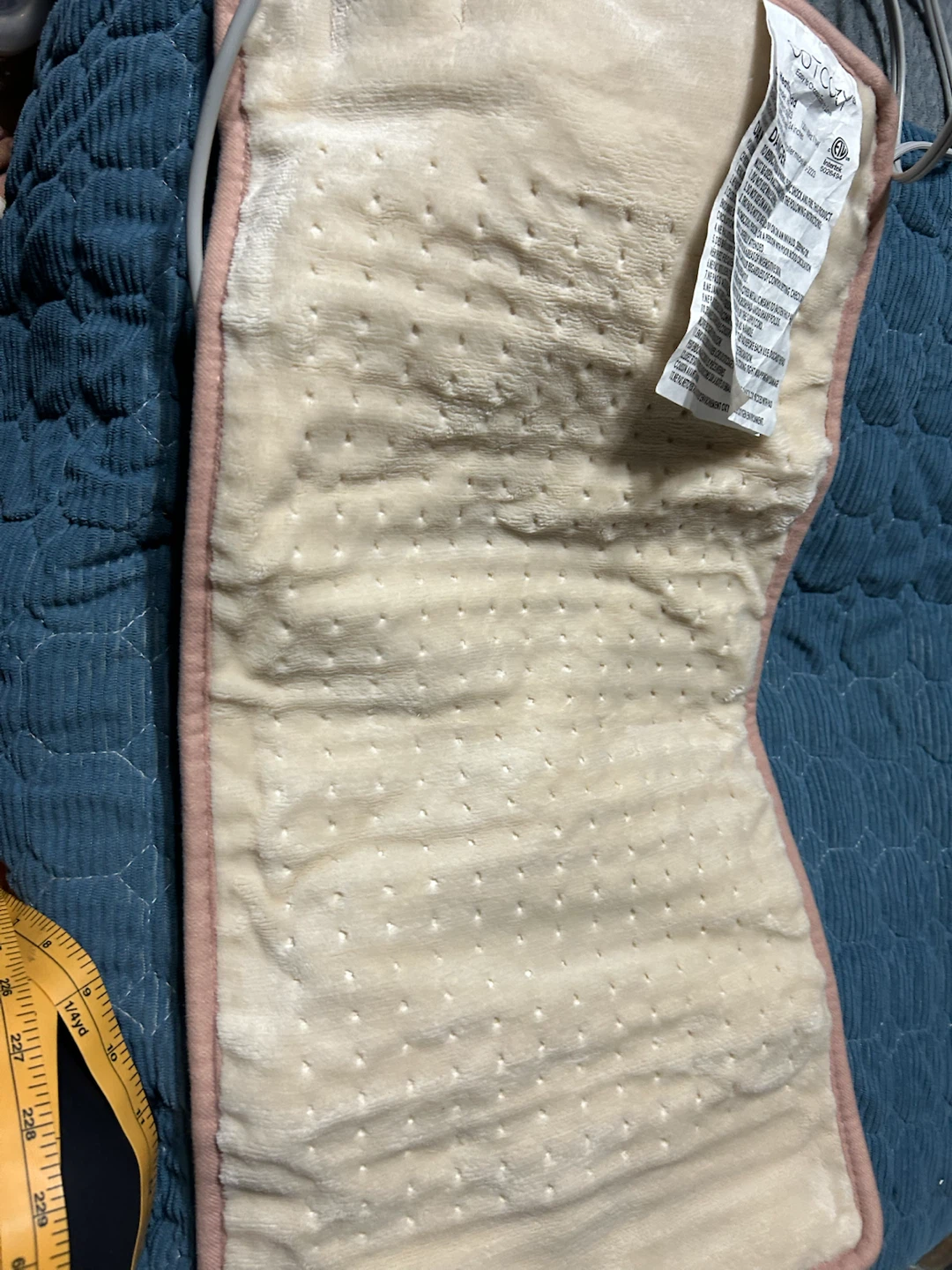 New- Electric Heating Pad Pink ! - photo 4