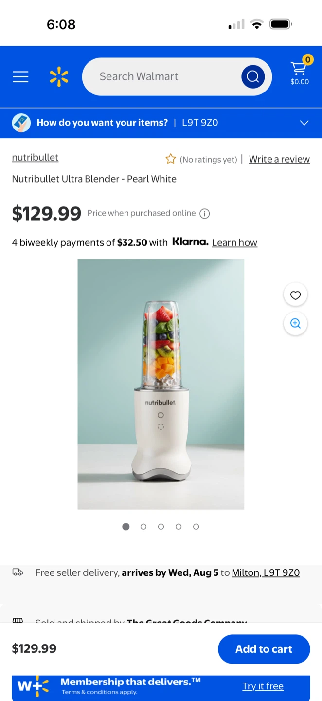 NutriBullet Ultra Blender - Pearl White - photo 3