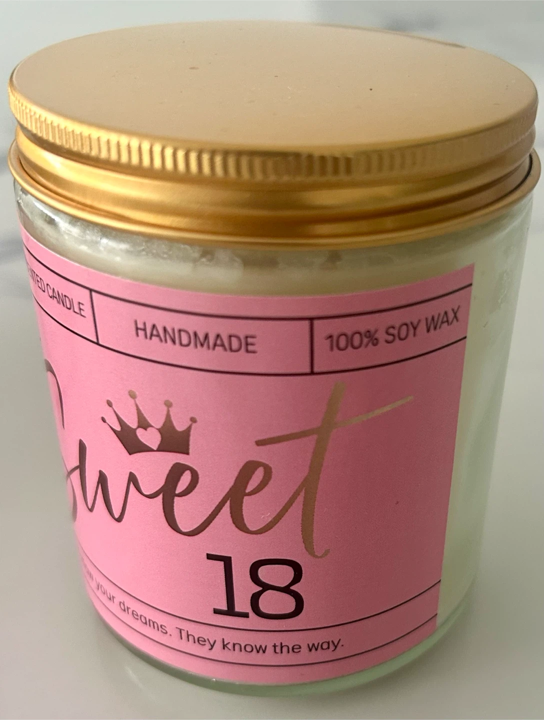 Sweet 18 Scented Soy Wax Candle (New!) - photo 2