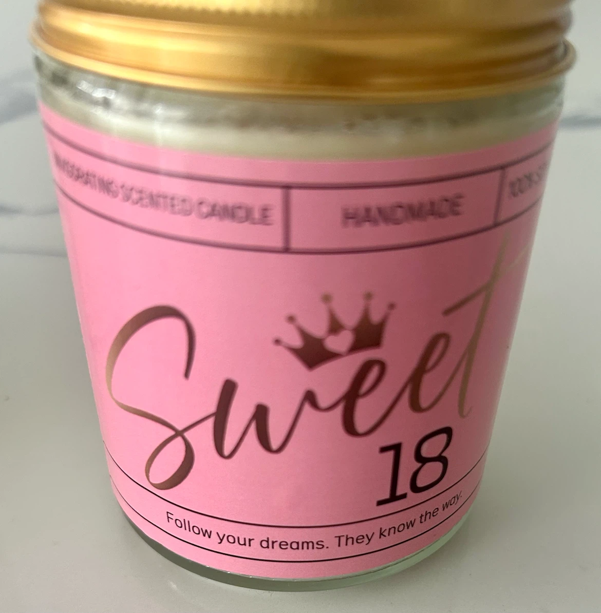 Sweet 18 Scented Soy Wax Candle (New!) - photo 3